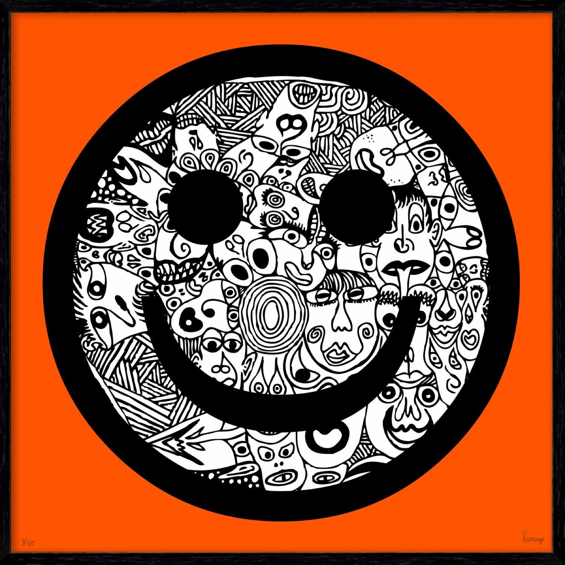 Smile Orange — Limited Edition von Romulo Kuranyi